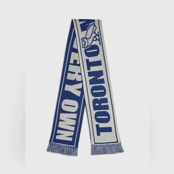 NWT Toronto Maple Leafs x OVO polyester blend Hockey Sports Casual scarf OS - Picture 1 of 2